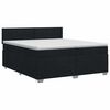 vidaXL &Kappa;&rho;&epsilon;&beta;ά&tau;&iota; box spring &mu;&epsilon; &sigma;&tau;&rho;ώ&mu;&alpha; &Mu;&alpha;ύ&rho;&omicron; 200 x 200 cm Ύ&phi;&alpha;&sigma;&mu;&alpha;