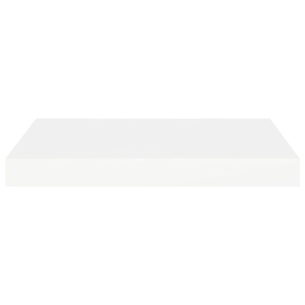 vidaXL Ράφια Τοίχου 2 τεμ. Άσπρα 40x23x3,8 εκ. MDF