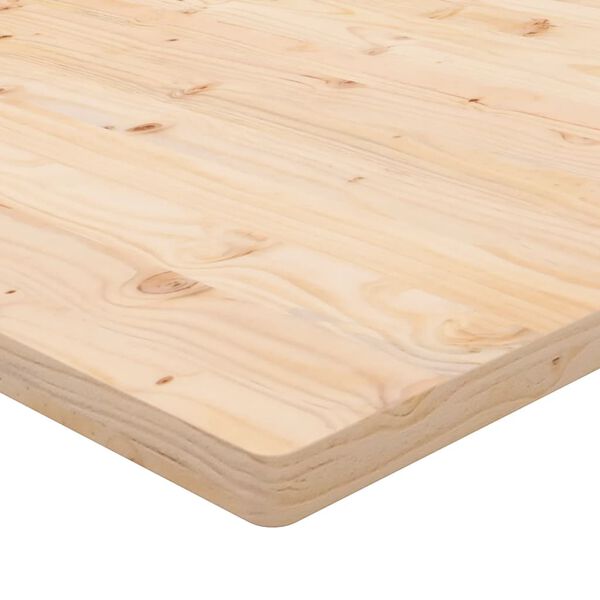 vidaXL Επιφάνεια Γραφείου 80 x 40 x 2,5 εκ. από Μασίφ Ξύλο Πεύκου