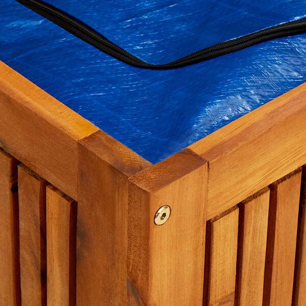 vidaXL Μπαούλο Αποθήκευσης Κήπου 175x50x58 εκ. από Μασίφ Ξύλο Ακακίας