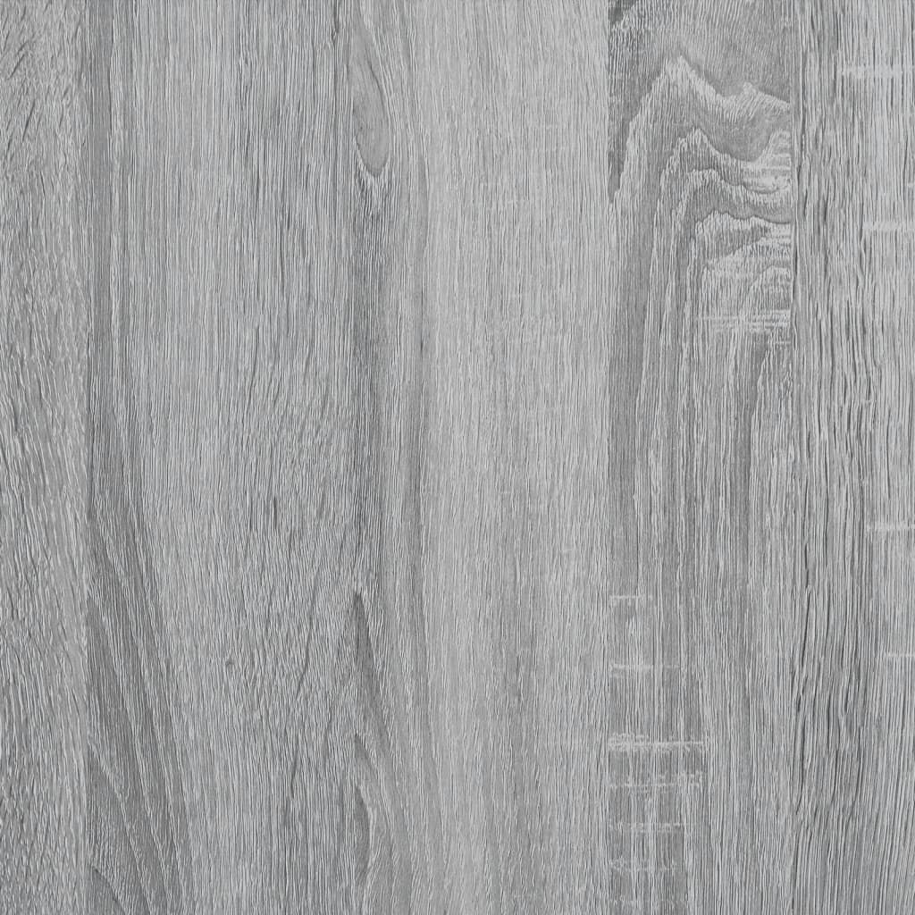 vidaXL Τρόλεϊ Κουζίνας Sonoma Γκρι 102x50x95 εκ. Επεξεργασμένο Ξύλο