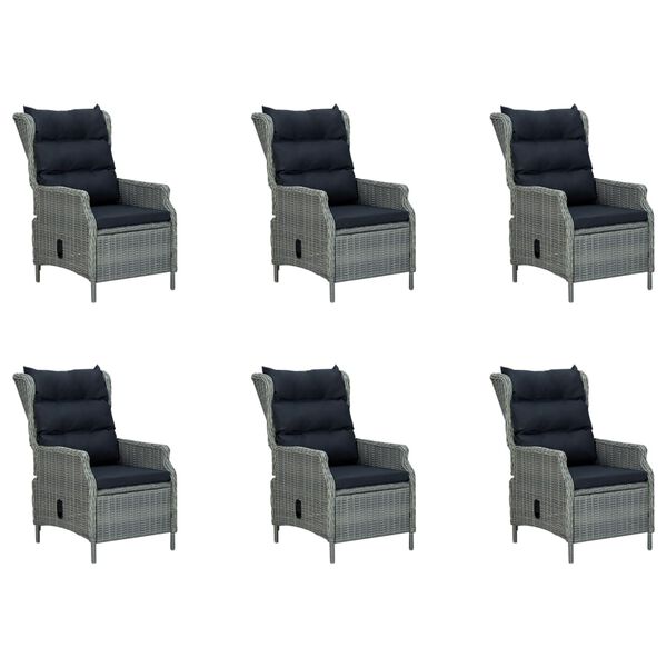 vidaXL &Sigma;&epsilon;&tau; &Tau;&rho;&alpha;&pi;&epsilon;&zeta;&alpha;&rho;ί&alpha;&sigmaf; &Kappa;ή&pi;&omicron;&upsilon; 9 &Tau;&epsilon;&mu;&alpha;&chi;ί&omega;&nu; &Alpha;&nu;&omicron;&iota;&chi;&tau;ό &Gamma;&kappa;&rho;&iota;