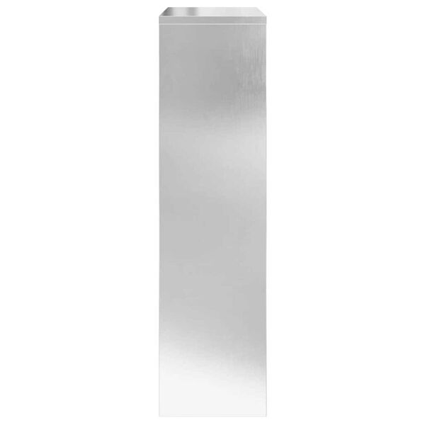 vidaXL Κουτί Ρίψης Πακέτων 44x22x82 cm Ανοξείδωτο Ατσάλι