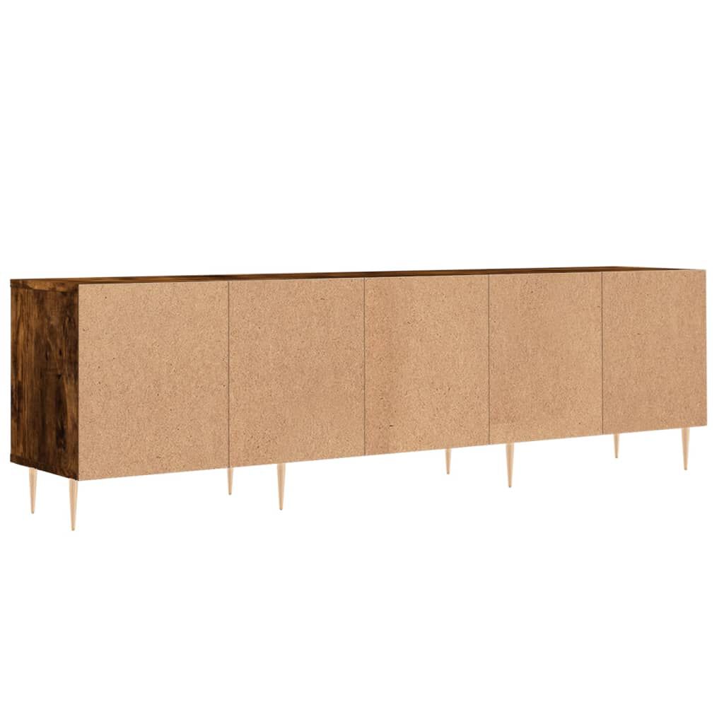 vidaXL Έπιπλο Τηλεόρασης Καπνιστή Δρυς 150x30x44,5 εκ. Επεξ. Ξύλο