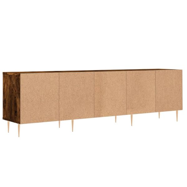 vidaXL Έπιπλο Τηλεόρασης Καπνιστή Δρυς 150x30x44,5 εκ. Επεξ. Ξύλο