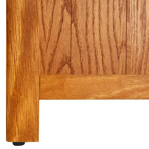 vidaXL Βιβλιοθήκη με 5 Επίπεδα 70 x 22 x 140 εκ. από Μασίφ Ξύλο Δρυός