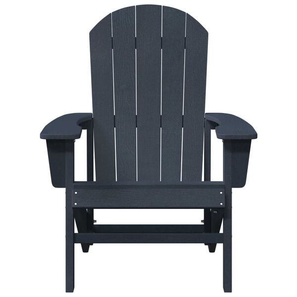 vidaXL Έπιπλα Χαλάρωσης Κήπου 2 pcs Ναυτικό μπλε 74 x 82 x 90cm