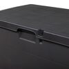vidaXL Κουτί αποθήκευσης κήπου Ανθρακί 77.5 x 54.5 x 53 εκ. Πλαστικό