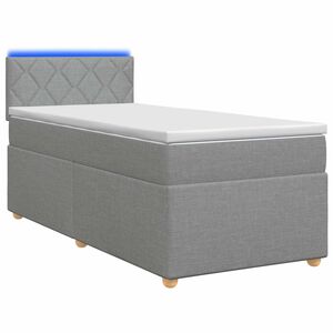 vidaXL &Kappa;&rho;&epsilon;&beta;ά&tau;&iota; box spring &mu;&epsilon; &sigma;&tau;&rho;ώ&mu;&alpha; &Alpha;&nu;&omicron;&iota;&chi;&tau;ό &gamma;&kappa;&rho;&iota; 80 x 200 cm Ύ&phi;&alpha;&sigma;&mu;&alpha;