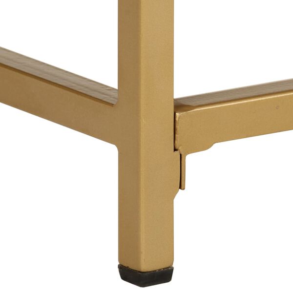 vidaXL Τραπέζι Κονσόλα 100 x 35 x 76 εκ. από Μασίφ Ξύλο Ακακίας