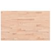 vidaXL Πάγκος Εργασίας Ορθογώνιος 100x60x(71,5-98) εκ Μασίφ Ξύλο Οξιάς