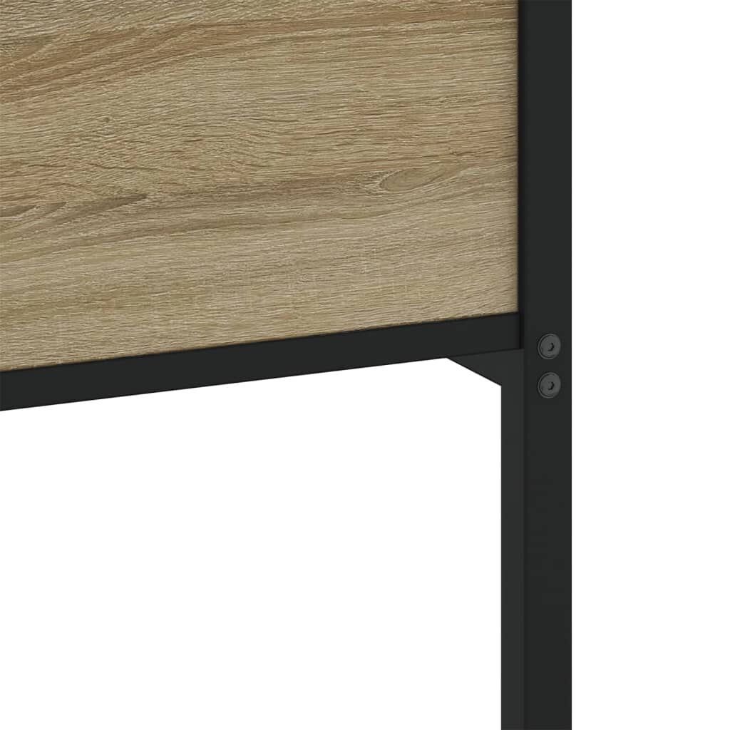 vidaXL Πλαίσιο Κρεβατιού Χωρ. Στρώμα Sonoma Δρυς 80x200εκ Επεξ. Ξύλο