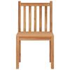 vidaXL Καρέκλες Κήπου 4 Τεμαχίων από Μασίφ Ξύλο Teak με Μαξιλάρια