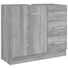 vidaXL &Nu;&tau;&omicron;&upsilon;&lambda;ά&pi;&iota; &Nu;&iota;&pi;&tau;ή&rho;&alpha; Grey Sonoma 63x38,50x54 &epsilon;&kappa;. &Epsilon;&pi;&epsilon;&xi;&epsilon;&rho;&gamma;. &Xi;ύ&lambda;&omicron;