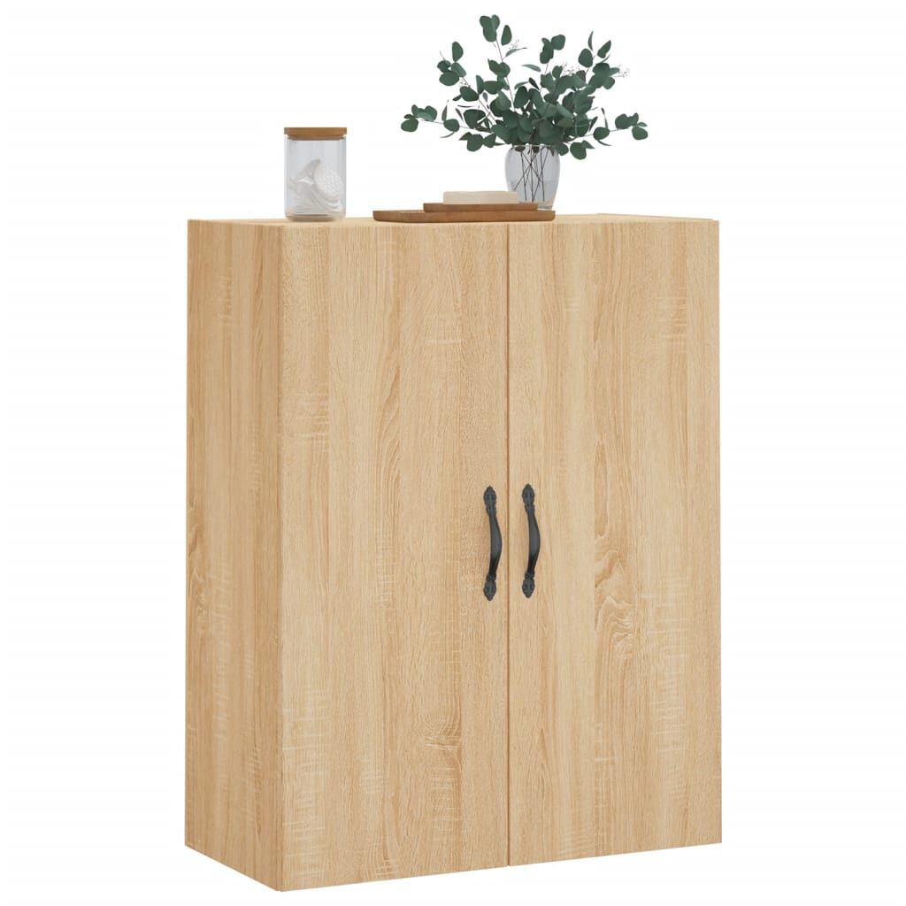 vidaXL Ντουλάπι Επιτοίχιο Sonoma Δρυς 69,5 x 34 x 90 εκ. Επεξεργ. Ξύλο