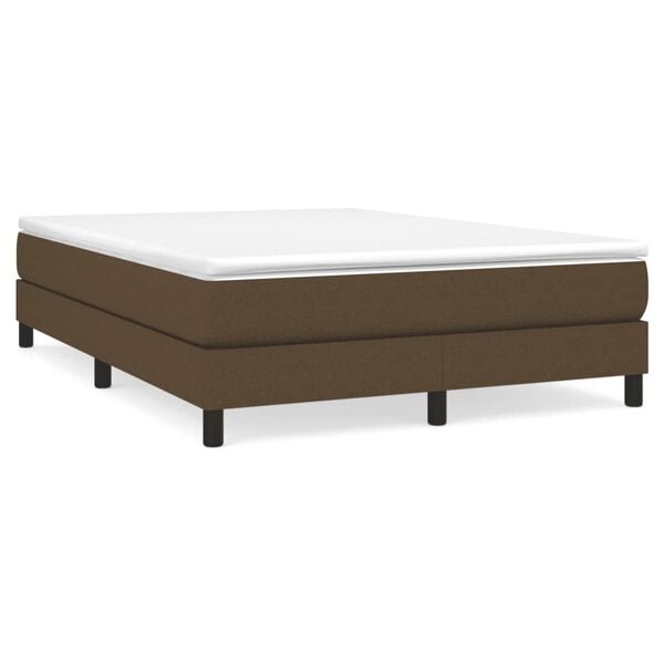 vidaXL &Kappa;&rho;&epsilon;&beta;ά&tau;&iota; Boxspring &mu;&epsilon; &Sigma;&tau;&rho;ώ&mu;&alpha; &Sigma;&kappa;&omicron;ύ&rho;&omicron; &Kappa;&alpha;&phi;έ 140x190 &epsilon;&kappa;. &Upsilon;&phi;&alpha;&sigma;&mu;ά&tau;&iota;&nu;&omicron;