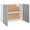 vidaXL Κρεμαστό Ντουλάπι "Lyon" Γκρι Sonoma 80x31x60 εκ. από Τεχνητό Ξύλο