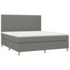 vidaXL &Kappa;&rho;&epsilon;&beta;ά&tau;&iota; Boxspring &mu;&epsilon; &Sigma;&tau;&rho;ώ&mu;&alpha; &Sigma;&kappa;&omicron;ύ&rho;&omicron; &Gamma;&kappa;&rho;&iota; 160x200 &epsilon;&kappa; &Upsilon;&phi;&alpha;&sigma;&mu;ά&tau;&iota;&nu;&omicron;