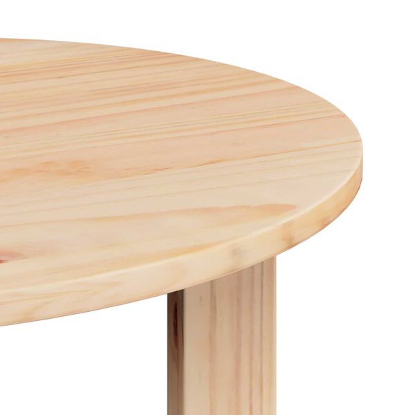 vidaXL Τραπεζάκι σαλονιού 3 pcs Φυσικό 47.5 x 47.5 x 27 εκ.
