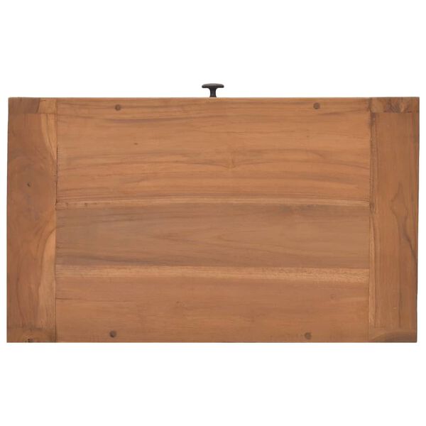 vidaXL Κομοδίνο 50 x 30 x 35 εκ. από Μασίφ Ξύλο Teak