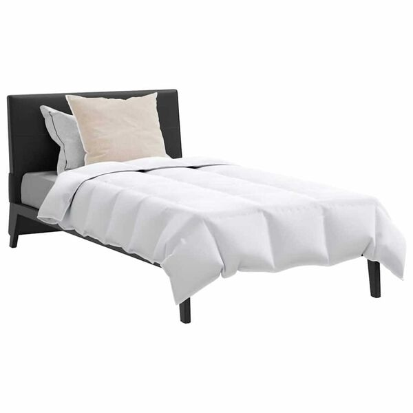 vidaXL Σετ Παπλωμάτων με μαξιλάρι 2 pcs Λευκό 135 x 200 cm Πούπουλο