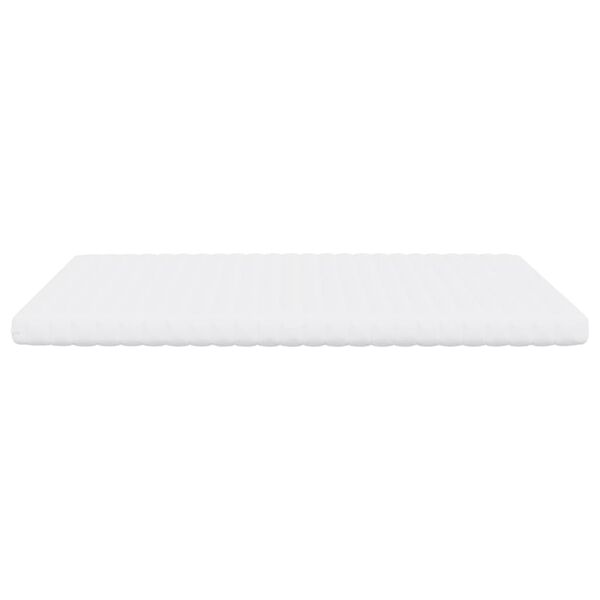 vidaXL Στρώμα Αφρού 7 Ζωνών Σκληρότητα 20 ILD Λευκό 200x220 εκ.