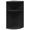 vidaXL End Table &Mu;&alpha;ύ&rho;&omicron; 29,6 x 29,6 x 60 &epsilon;&kappa; &Epsilon;&pi;&epsilon;&xi;&epsilon;&rho;&gamma;&alpha;&sigma;&mu;έ&nu;&omicron; &Xi;ύ&lambda;&omicron;