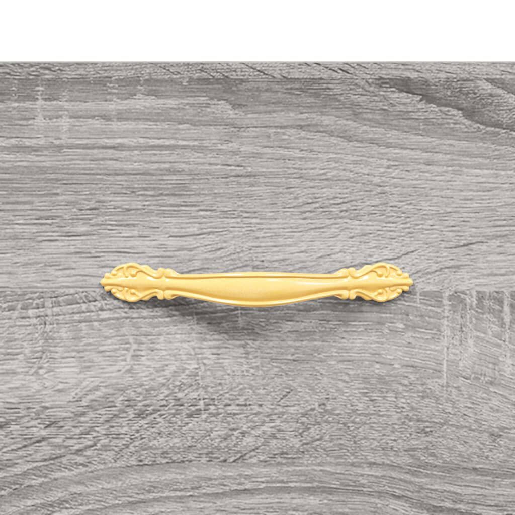 vidaXL Ντουλάπα Γκρι Sonoma 69,5 x 31 x 115 εκ. από Επεξεργασμένο Ξύλο
