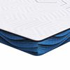 vidaXL Στρώματα Λευκό και μπλε 70 x 200 cm Τζελ Μνήμης Φόρμα