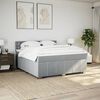 vidaXL &Kappa;&rho;&epsilon;&beta;ά&tau;&iota; Boxspring &mu;&epsilon; &Sigma;&tau;&rho;ώ&mu;&alpha; &Alpha;&nu;&omicron;&iota;&chi;&tau;ό &Gamma;&kappa;&rho;&iota; 180x200 &epsilon;&kappa;. &Upsilon;&phi;&alpha;&sigma;&mu;ά&tau;&iota;&nu;&omicron;