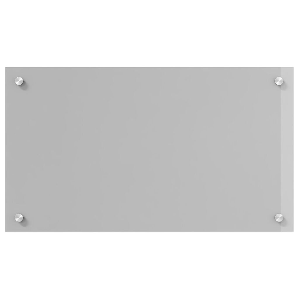 vidaXL Φωτιστικό Πίσω Θερμικό Γκρι 70x40x0,6 εκ Σκληρυμένο Γυαλί