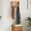 vidaXL Επίτοιχη κρεμάστρα παλτών SANDNES 45x12x35 εκ.Πεύκο μασίφ ξύλο