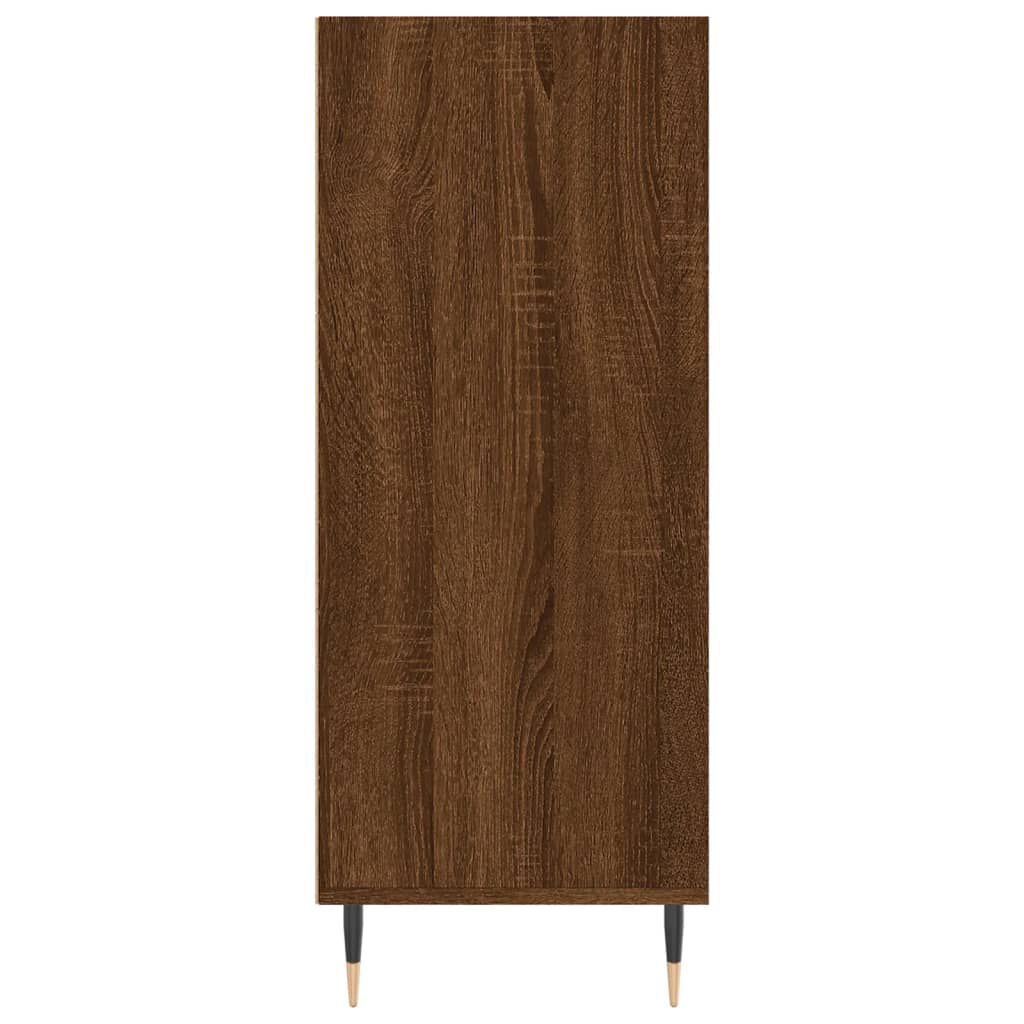 vidaXL Ραφιέρα Καφέ Δρυς 57 x 35 x 90 από Επεξεργασμένο Ξύλο
