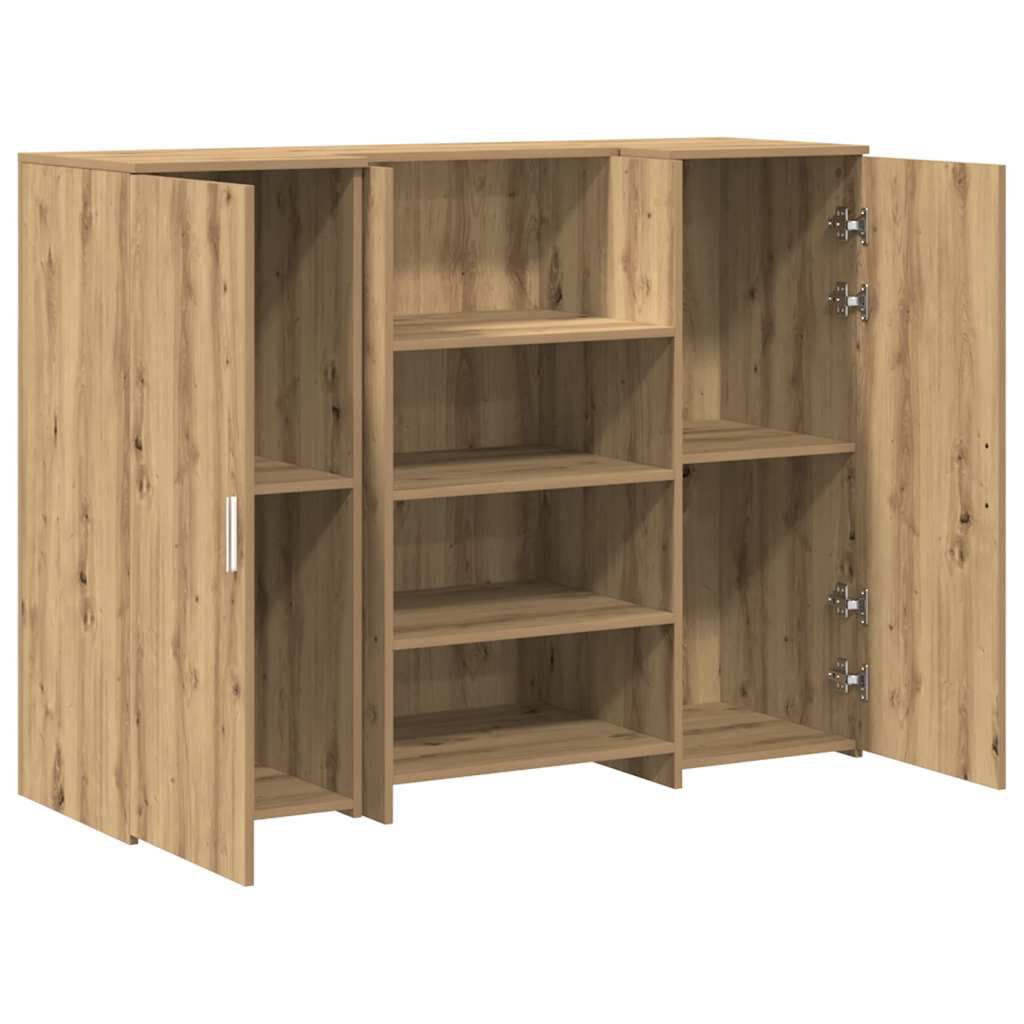vidaXL Γραφείο υποδοχής 135x50x103,5 εκ. Επεξεργασμένο Ξύλο