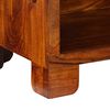 vidaXL Ντουλάπα Παπουτσιών Καφέ 55 x 35 x 75 εκ Μασίφ ξύλο ακακίας