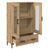 vidaXL Highboard Artisan Oak 69,5 x 31 x 115 &epsilon;&kappa;. &Epsilon;&pi;&epsilon;&xi;&epsilon;&rho;&gamma;&alpha;&sigma;&mu;έ&nu;&omicron; &xi;ύ&lambda;&omicron;