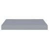 vidaXL Ράφια Τοίχου 4 τεμ. Γκρι 40 x 23 x 3,8 εκ. MDF