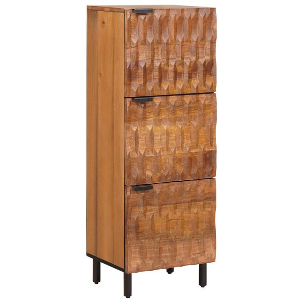 vidaXL Highboard &mu;&epsilon; &alpha;&pi;&omicron;&theta;ή&kappa;&epsilon;&upsilon;&sigma;&eta; &Kappa;&alpha;&phi;έ &Phi;&iota;&nu;ί&rho;&iota;&sigma;&mu;&alpha; &Alpha;&kappa;&alpha;&kappa;ί&alpha;&sigmaf; 40 x 33 x 110 &epsilon;&kappa;