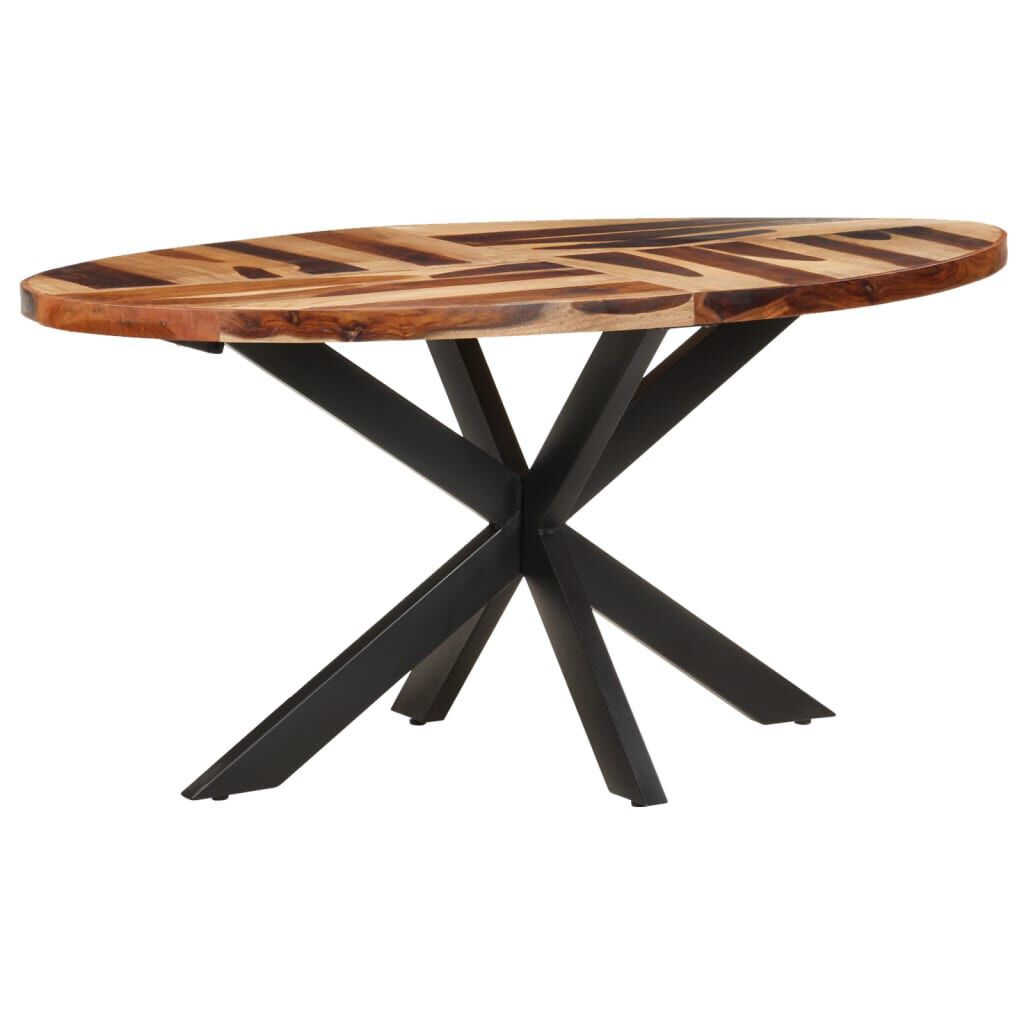 vidaXL Τραπεζαρία 160 x 90 x 75 εκ. από Μασίφ Ξύλο Ακακίας