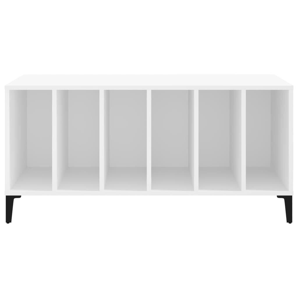 vidaXL Δισκοθήκη Καφέ Δρυς 100 x 38 x 48 εκ. από Επεξεργασμένο Ξύλο
