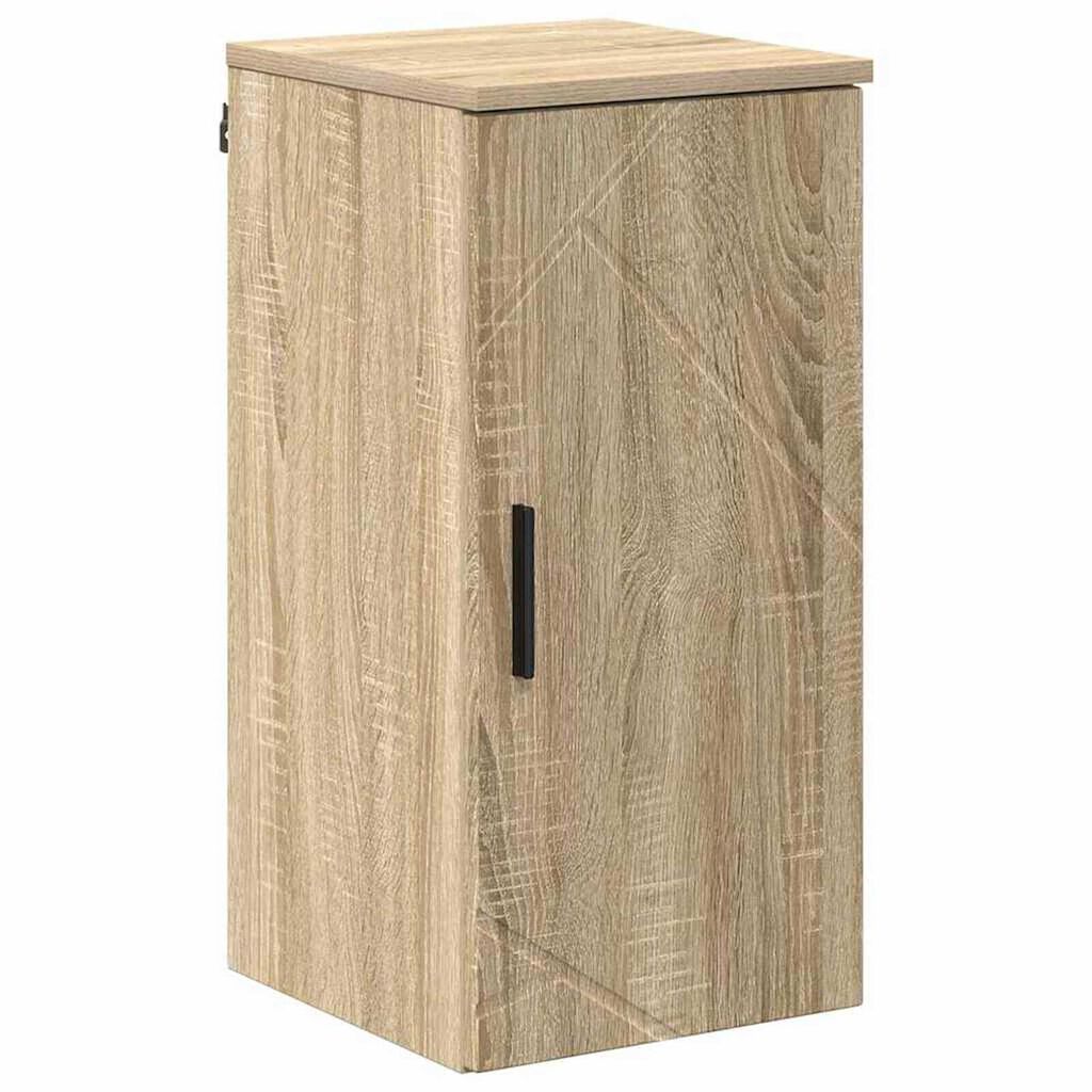 vidaXL Ντουλάπι Μπάνιου με αποθήκευση Sonoma Δρυς 30 x 31,5 x 61 εκ