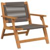 vidaXL Εξωτερικά Έπιπλα 2 pcs Γκρι 78 x 67 x 73εκ. Μασίφ ξύλο ακακίας