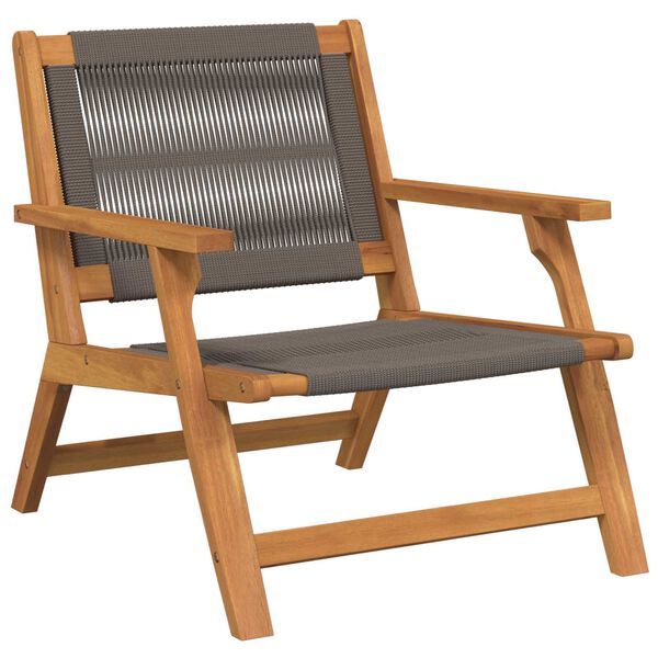 vidaXL Εξωτερικά Έπιπλα 2 pcs Γκρι 78 x 67 x 73εκ. Μασίφ ξύλο ακακίας