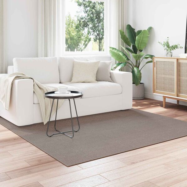 vidaXL &Chi;&alpha;&lambda;&iota;ά &chi;ώ&rho;&omicron;&upsilon; &tau;&epsilon;&tau;&rho;ά&gamma;&omega;&nu;&omicron; LUGO Taupe 120 x 120 cm &Pi;&omicron;&lambda;&upsilon;&epsilon;&sigma;&tau;έ&rho;&alpha;&sigmaf;