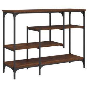 vidaXL &Tau;&rho;&alpha;&pi;έ&zeta;&iota; &Kappa;&omicron;&nu;&sigma;ό&lambda;&alpha; &mu;&epsilon; &Rho;ά&phi;&iota;&alpha; &Kappa;&alpha;&phi;έ &Delta;&rho;&upsilon;&sigmaf; 100 x 35 x 75 &epsilon;&kappa;.