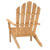 vidaXL Καρέκλα Adirondack από Μασίφ Ξύλο Teak