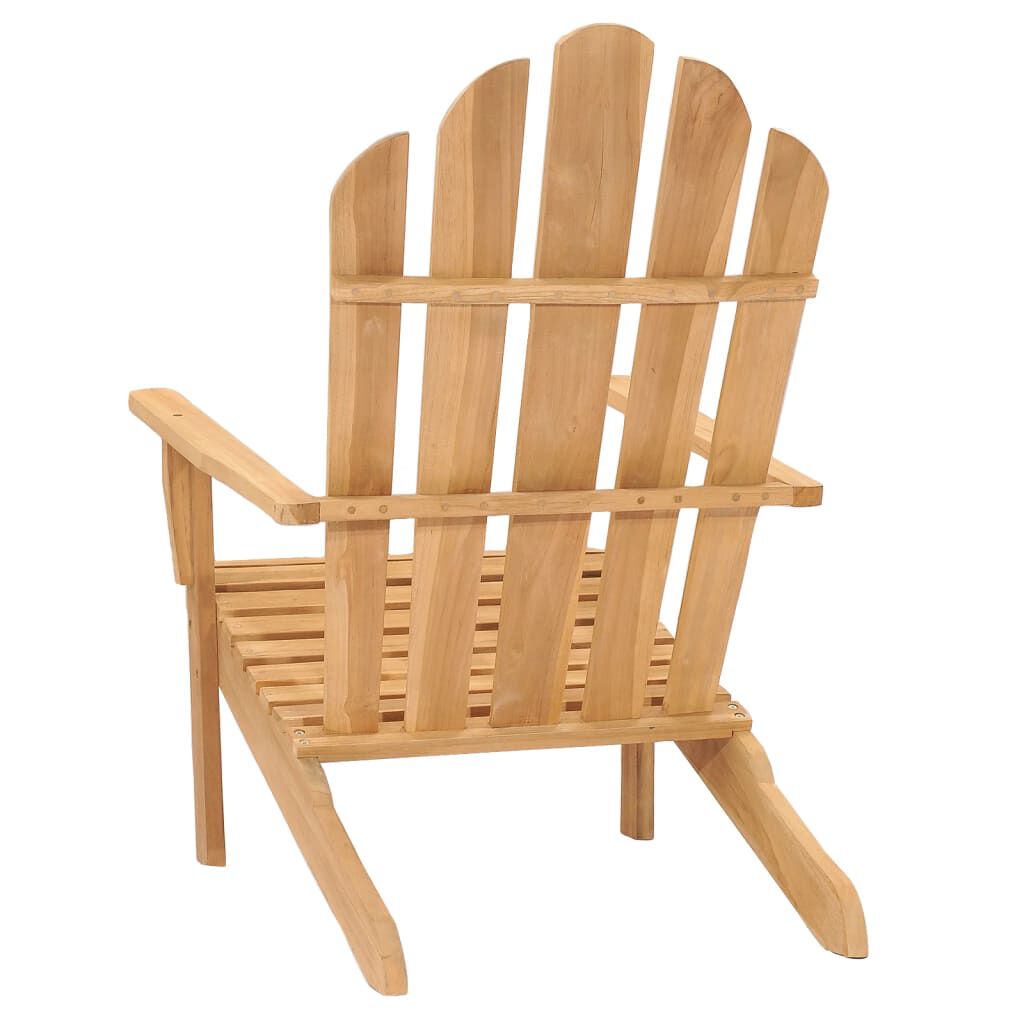 vidaXL Καρέκλα Adirondack από Μασίφ Ξύλο Teak