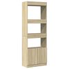 vidaXL &Nu;&tau;&omicron;&upsilon;&lambda;ά&pi;&iota; Sonoma &Delta;&rho;&upsilon;&sigmaf; 63x33x180 &epsilon;&kappa;. &alpha;&pi;ό &Epsilon;&pi;&epsilon;&xi;&epsilon;&rho;&gamma;&alpha;&sigma;&mu;έ&nu;&omicron; &Xi;ύ&lambda;&omicron;