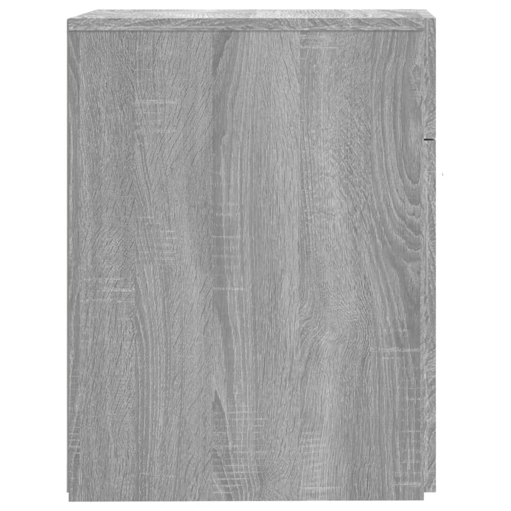vidaXL Συρταριέρα Γενικής Χρήσης Γκρι Sonoma 20x45,5x60 εκ. Επεξ. Ξύλο