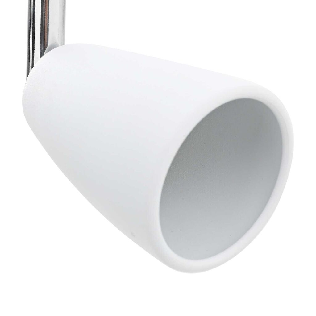 vidaXL Σποτ οροφής Λευκό 69.5 x 12.5 x 10.5 εκ. Ατσάλι